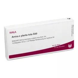 ARNICA E Planta tota D 20 ampullia, 10X1 ml