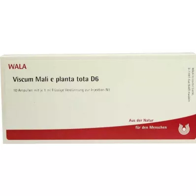 VISCUM MALI e planta tota D 6 Ampullia, 10X1 ml