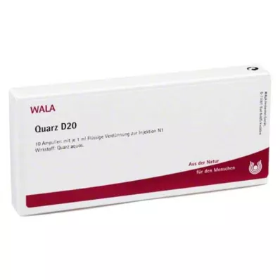 QUARZ D 20 ampullia, 10X1 ml