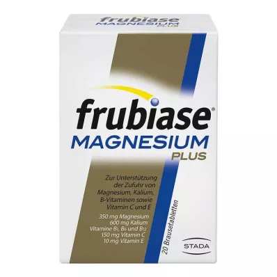 FRUBIASE MAGNESIUM Plus-hapettavat tabletit, 20 kpl