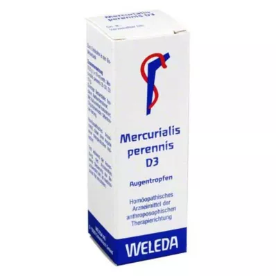 MERCURIALIS PERENNIS D 3 silmätippoja, 10 ml