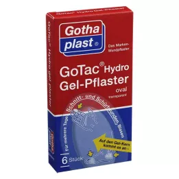GOTAC Haavakalvo geelityynyllä, 6 kpl