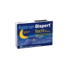 BALDRIAN DISPERT Yöunille nukahtamistabletti, 25 kpl