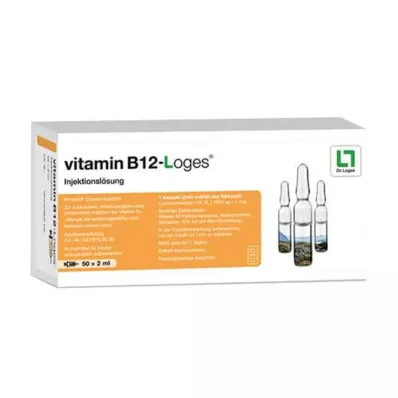 VITAMIN B12-LOGES Injektioliuos Ampullit, 50X2 ml