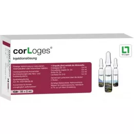 CORLOGES Injektioliuosampullit, 50X2 ml