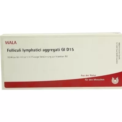FOLLICULI LYMPHATICI aggregaatti GL D 15 ampullia, 10X1ml
