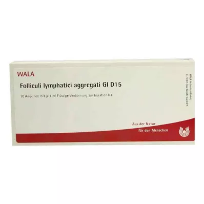 FOLLICULI LYMPHATICI aggregaatti GL D 15 ampullia, 10X1ml FOLLICULI LYMPHATICI aggregaatti GL D 15 ampullia, 10X1ml
