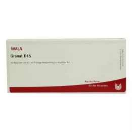 GRANAT D 15 Ampullit, 10X1 ml
