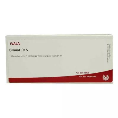 GRANAT D 15 Ampullit, 10X1 ml