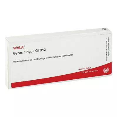 GYRUS cinguli GL D 12 ampullia, 10X1 ml GYRUS cinguli GL D 12 ampullia, 10X1 ml