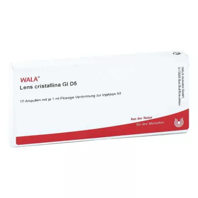 LENS CRISTALLINA GL D 5 ampullia, 10X1 ml