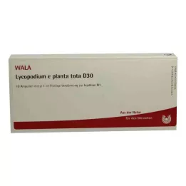 LYCOPODIUM E planta tota D 30 ampullia, 10X1 ml