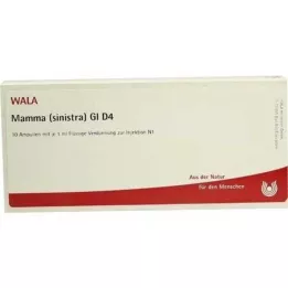 MAMMA SINISTRA GL D 4 ampullia, 10X1 ml