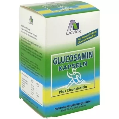 GLUCOSAMIN 750 mg + kondroitiini 100 mg kapselit, 90 kpl