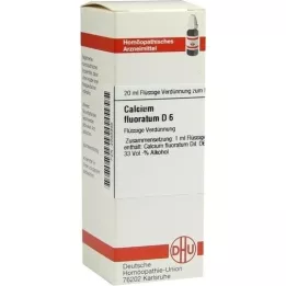 CALCIUM FLUORATUM D 6 Laimennus, 20 ml