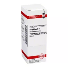 GRAPHITES D 6 Laimennus, 20 ml