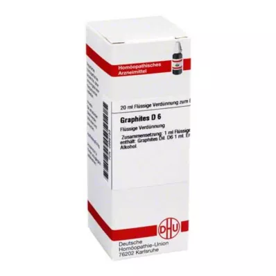 GRAPHITES D 6 Laimennus, 20 ml