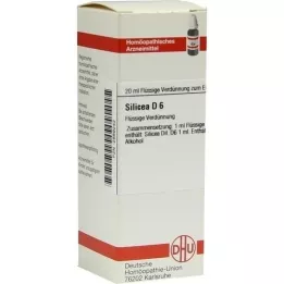 SILICEA D 6 Laimennus, 20 ml