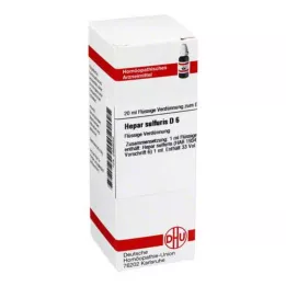 HEPAR SULFURIS D 6 Laimennus, 20 ml