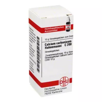 CALCIUM CARBONICUM Hahnemanni C 200 palloa, 10 g CALCIUM CARBONICUM Hahnemanni C 200 palloa, 10 g