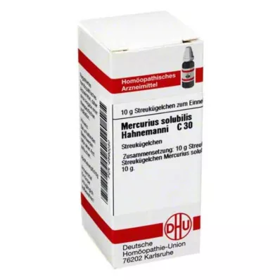 MERCURIUS SOLUBILIS Hahnemanni C 30 palloa, 10 g