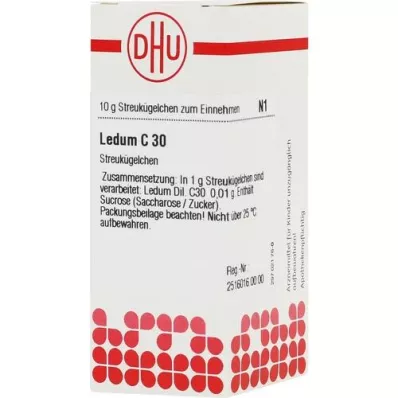 LEDUM C 30 palloa, 10 g