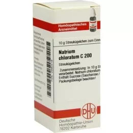 NATRIUM CHLORATUM C 200 palloa, 10 g