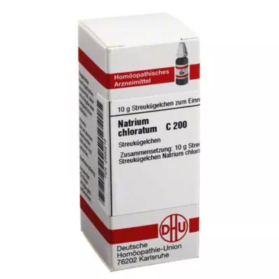 NATRIUM CHLORATUM C 200 palloa, 10 g