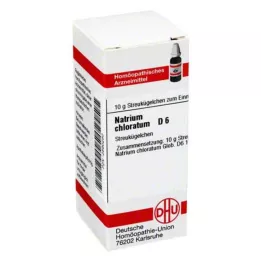 NATRIUM CHLORATUM D 6 palloa, 10 g