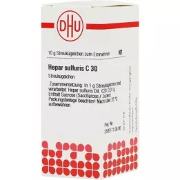 HEPAR SULFURIS C 30 palloa, 10 g