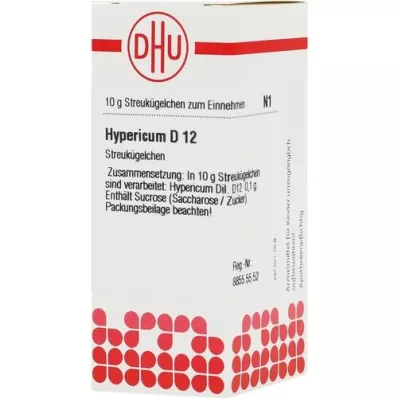 HYPERICUM D 12 palloa, 10 g