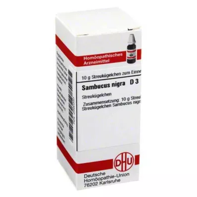 SAMBUCUS NIGRA D 3 palloa, 10 g SAMBUCUS NIGRA D 3 palloa, 10 g