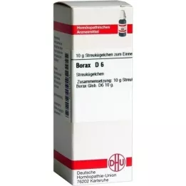 BORAX D 6 palloa, 10 g