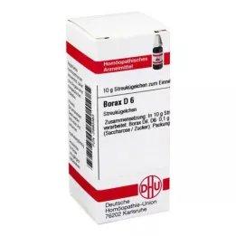 BORAX D 6 palloa, 10 g