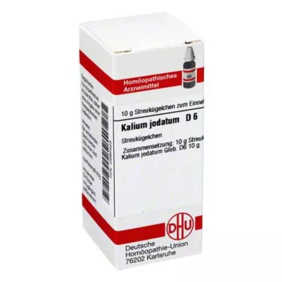 KALIUM JODATUM D 6 palloa, 10 g KALIUM JODATUM D 6 palloa, 10 g