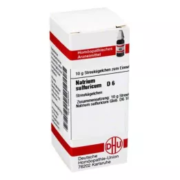 NATRIUM SULFURICUM D 6 palloa, 10 g