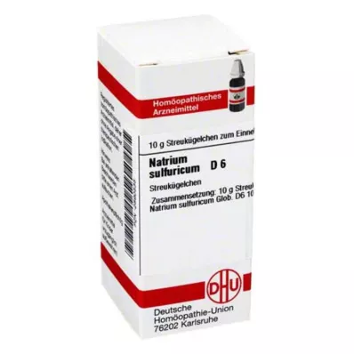 NATRIUM SULFURICUM D 6 palloa, 10 g NATRIUM SULFURICUM D 6 palloa, 10 g