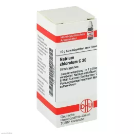 NATRIUM CHLORATUM C 30 palloa, 10 g