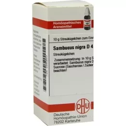 SAMBUCUS NIGRA D 4 palloa, 10 g