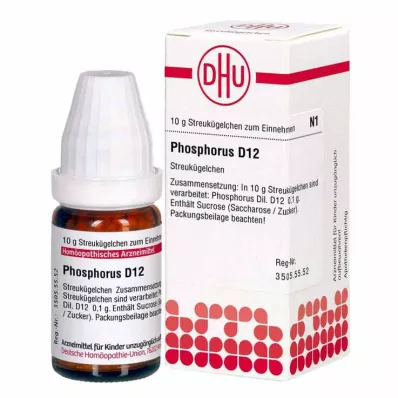 DHU Fosfori D 12 palloa, 10 g