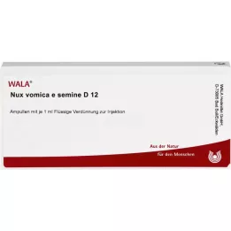 NUX VOMICA E semine D 12 ampullia, 10X1 ml