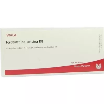 TEREBINTHINA LARICINA D 8 Ampullit, 10X1 ml