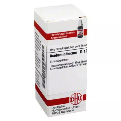 ACIDUM NITRICUM D 12 palloa, 10 g ACIDUM NITRICUM D 12 palloa, 10 g