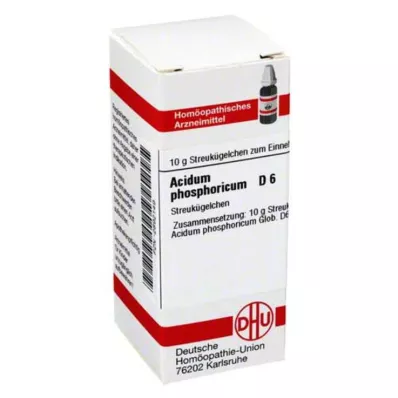 ACIDUM PHOSPHORICUM D 6 palloa, 10 g