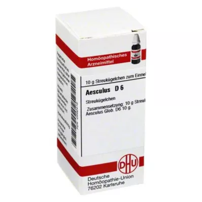 AESCULUS D 6 palloa, 10 g