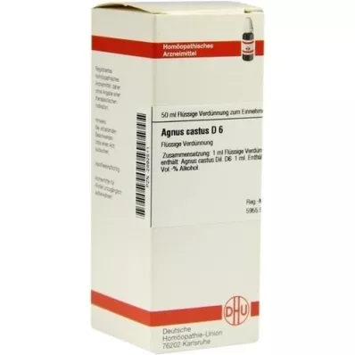 AGNUS CASTUS D 6 Laimennus, 50 ml