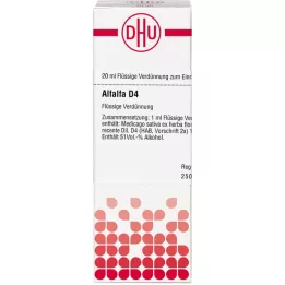 ALFALFA D 4 -laimennus, 20 ml