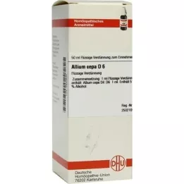 ALLIUM CEPA D 6 Laimennus, 50 ml