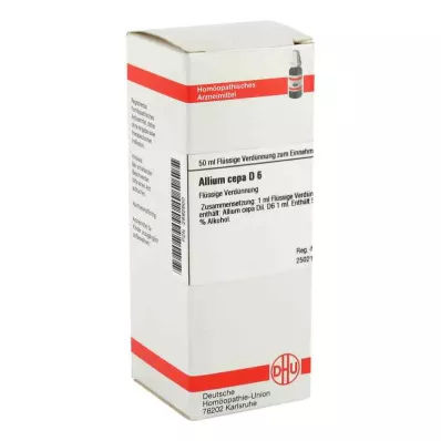 ALLIUM CEPA D 6 Laimennus, 50 ml ALLIUM CEPA D 6 Laimennus, 50 ml
