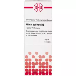 ALLIUM SATIVUM D 6 Laimennus, 50 ml